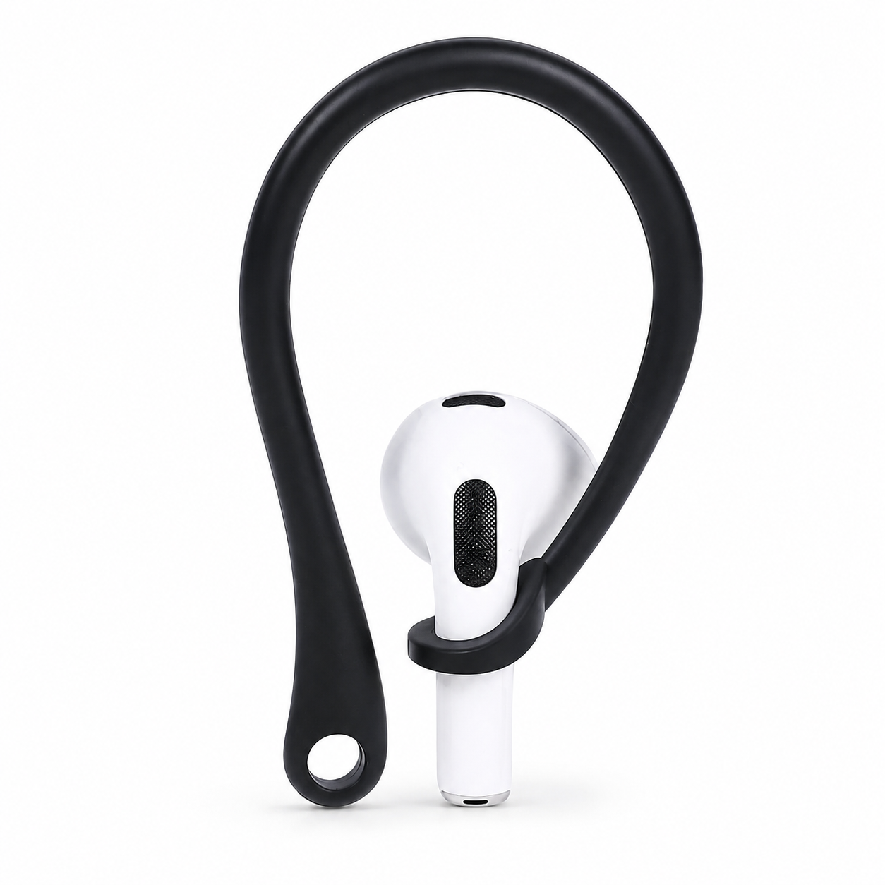 Premium AirPods Silicone Ear Hooks Anti-Slip Sports Earbud Grips Secure Fit Wireless Earphone Support Covers Lightweight Accessories Holder Travel Kit