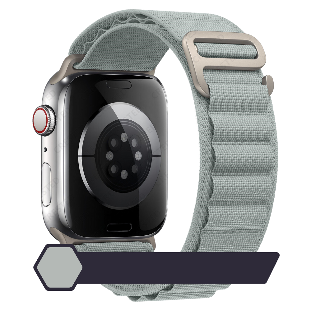 Premium Apple Watch Band Alpine Loop Nylon Sport Strap Adjustable Secure Fit Durable Outdoor Wristband