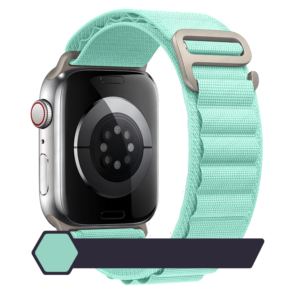 Premium Apple Watch Band Alpine Loop Nylon Sport Strap Adjustable Secure Fit Durable Outdoor Wristband