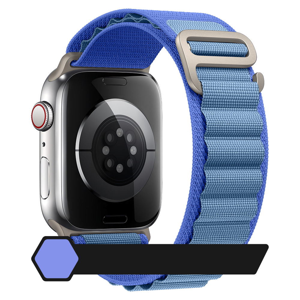 Premium Apple Watch Band Alpine Loop Nylon Sport Strap Adjustable Secure Fit Durable Outdoor Wristband