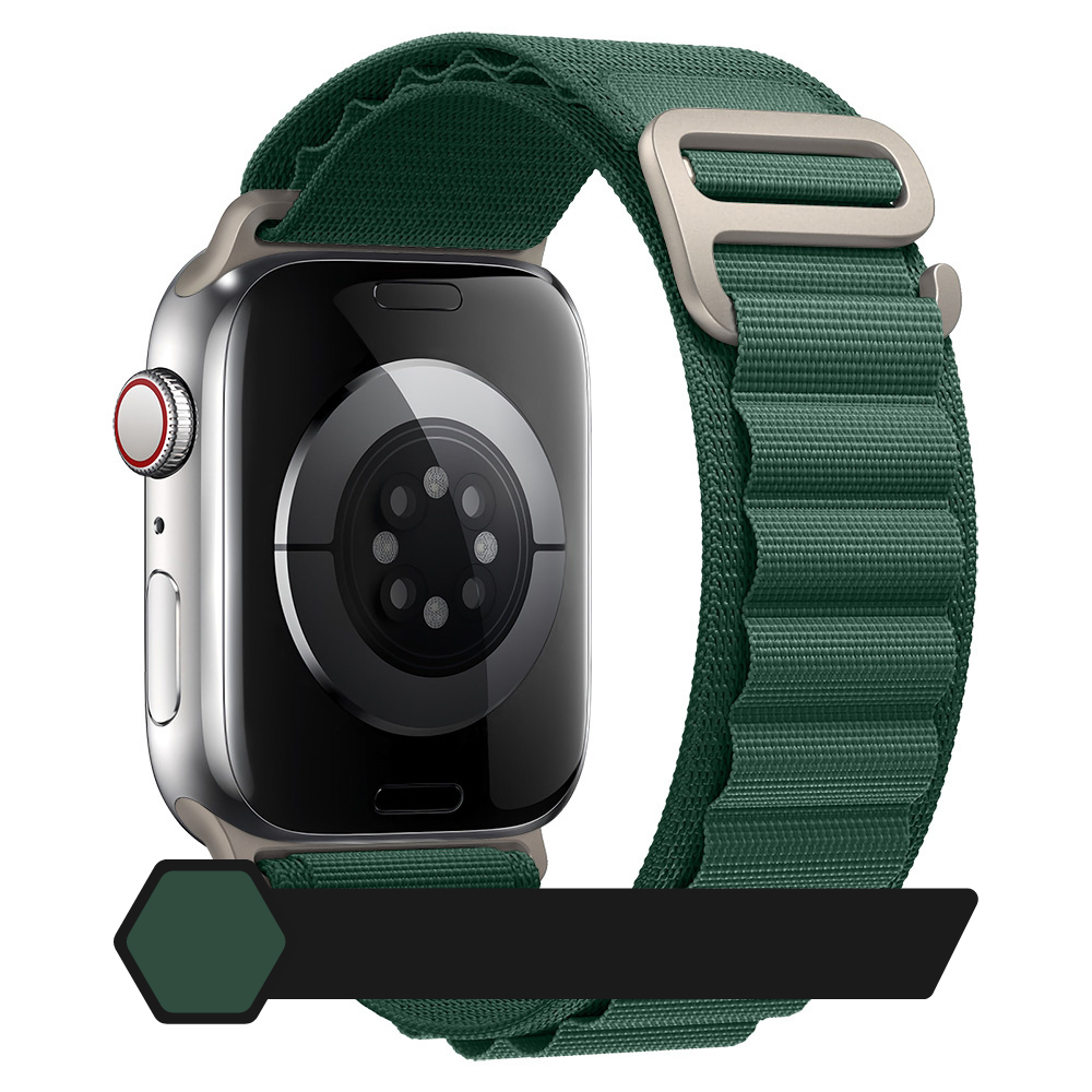 Premium Apple Watch Band Alpine Loop Nylon Sport Strap Adjustable Secure Fit Durable Outdoor Wristband