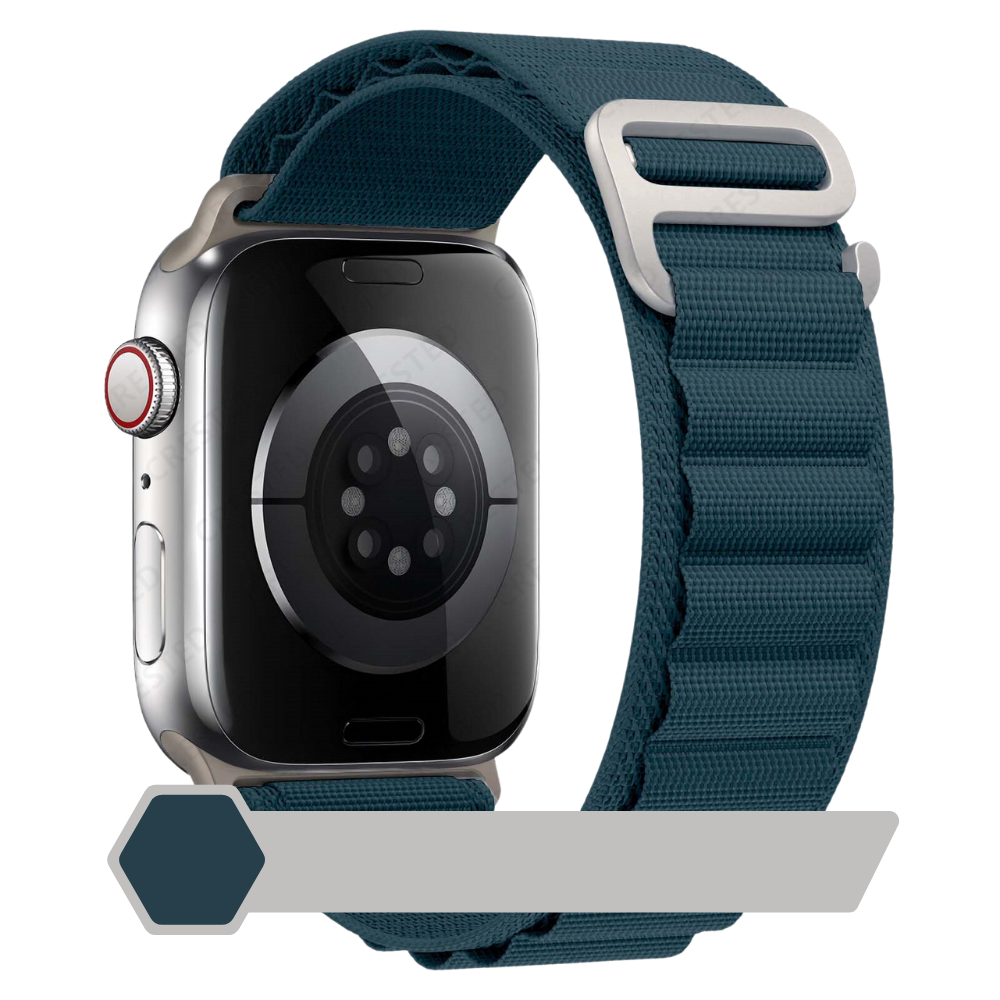 Premium Apple Watch Band Alpine Loop Nylon Sport Strap Adjustable Secure Fit Durable Outdoor Wristband
