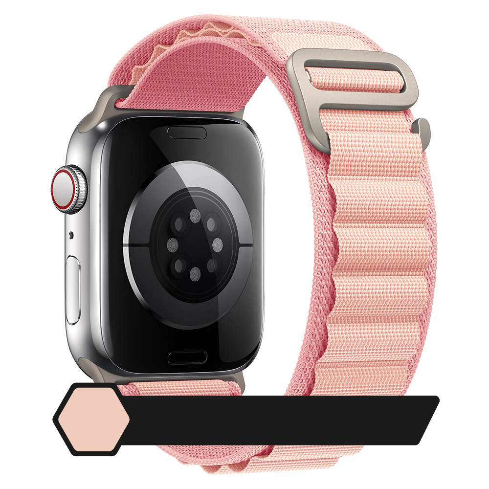 Premium Apple Watch Band Alpine Loop Nylon Sport Strap Adjustable Secure Fit Durable Outdoor Wristband