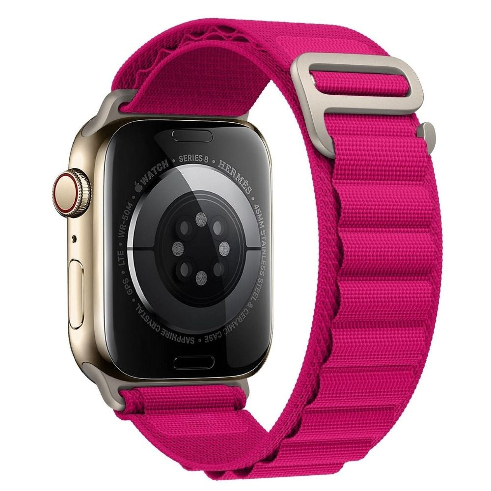 Premium Apple Watch Band Alpine Loop Nylon Sport Strap Adjustable Secure Fit Durable Outdoor Wristband