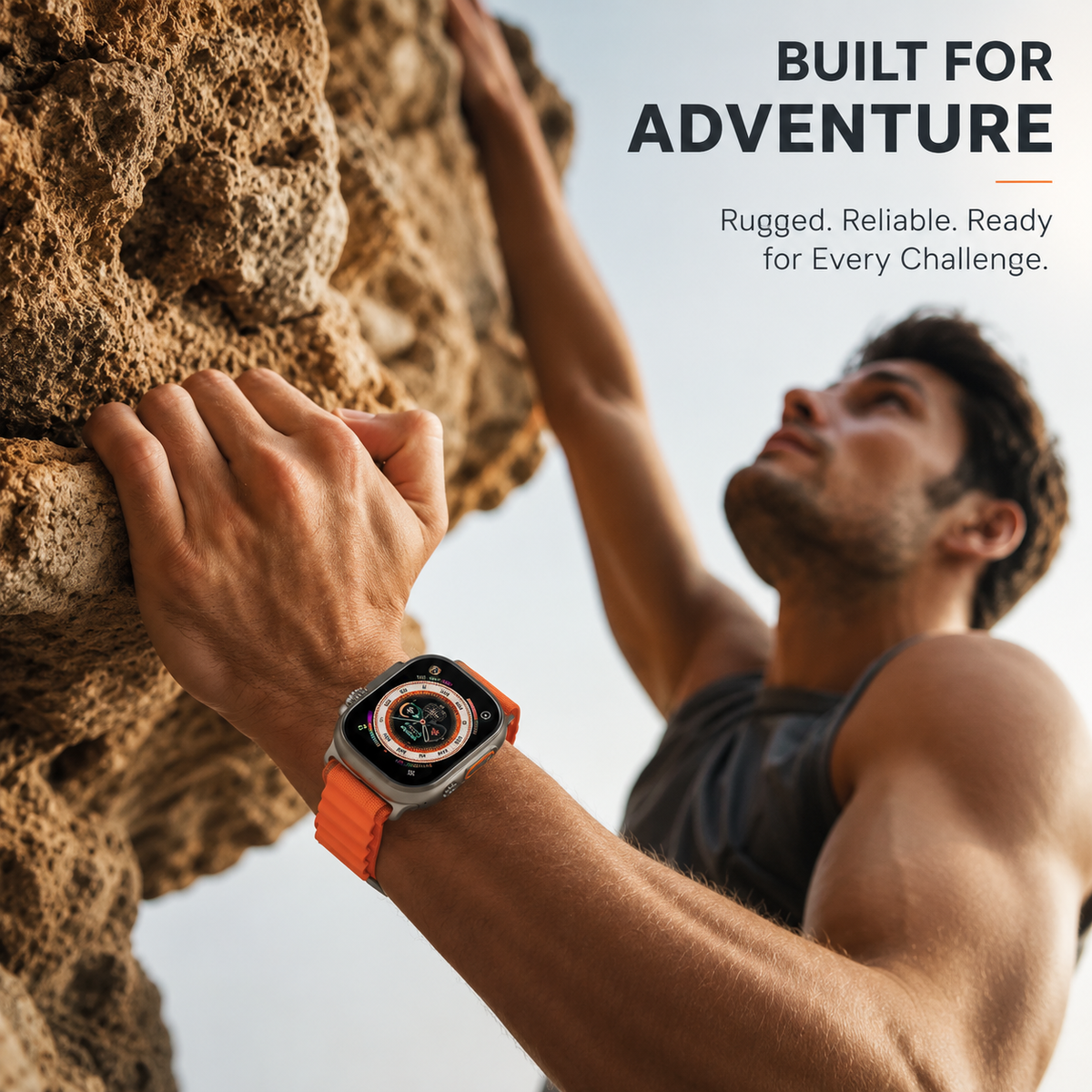Premium Apple Watch Band Alpine Loop Nylon Sport Strap Breathable Outdoor Wristband Adjustable Secure Fit Lightweight Durable Daily Comfort Daily Wear