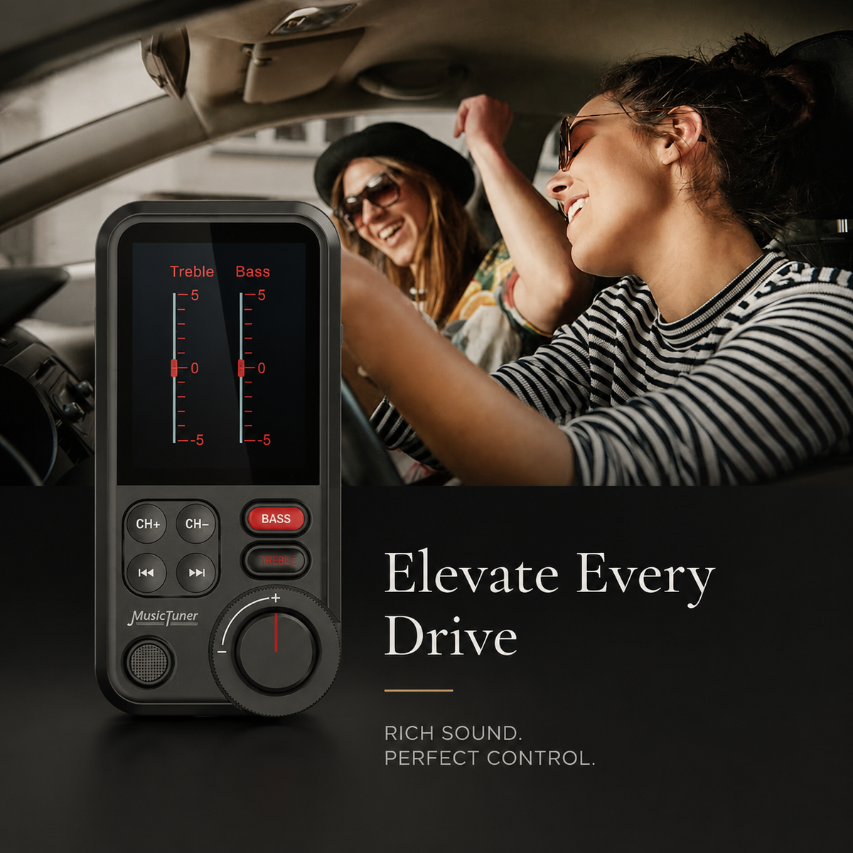 Premium Car Bluetooth FM Transmitter QC 3.0 Fast Charging USB Audio Adapter Hands Free Calling Wireless Music Player Compact Vehicle Accessory Hub