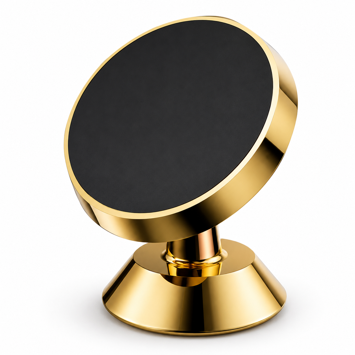 Premium Car Phone Mount Magnetic Dashboard Holder 360° Adjustable Rotation Secure Grip GPS Smartphone Stand Hands Free Universal Mount Design