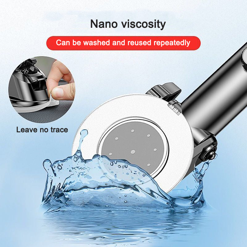 Premium Car Phone Mount Suction Cup Dashboard Windshield Holder 360 Rotation Secure Grip Smartphone Stand
