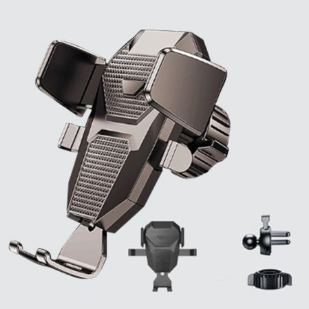 Premium Car Phone Mount Suction Cup Dashboard Windshield Holder 360 Rotation Secure Grip Smartphone Stand