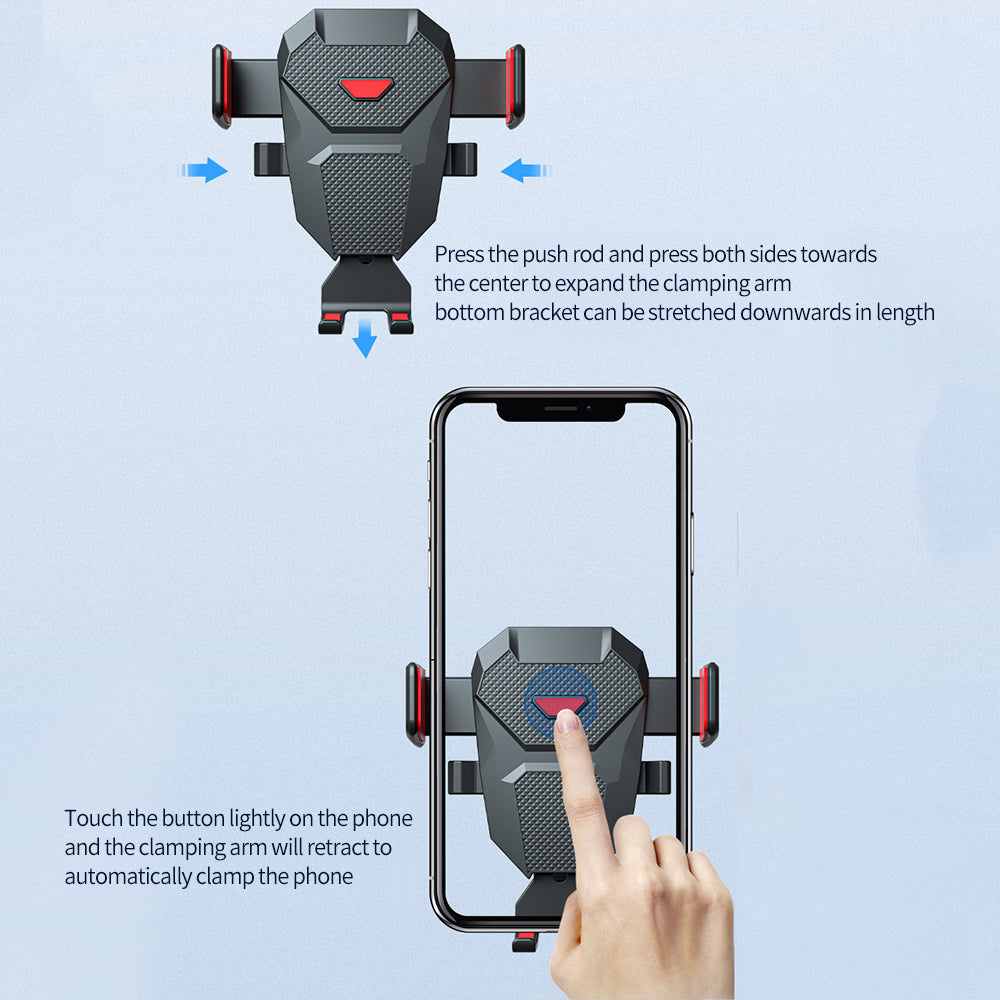 Premium Car Phone Mount Suction Cup Dashboard Windshield Holder 360 Rotation Secure Grip Smartphone Stand