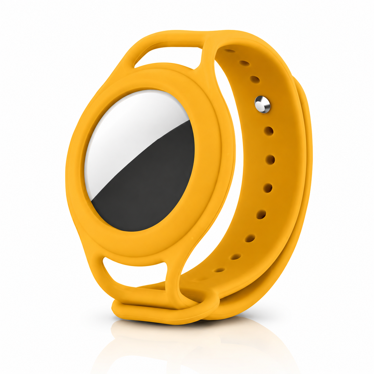 Premium Kids AirTag Wristband Adjustable Silicone Tracker Holder Secure Fit Lightweight Comfort Band Child Wearable Everyday Tracking Support Daily