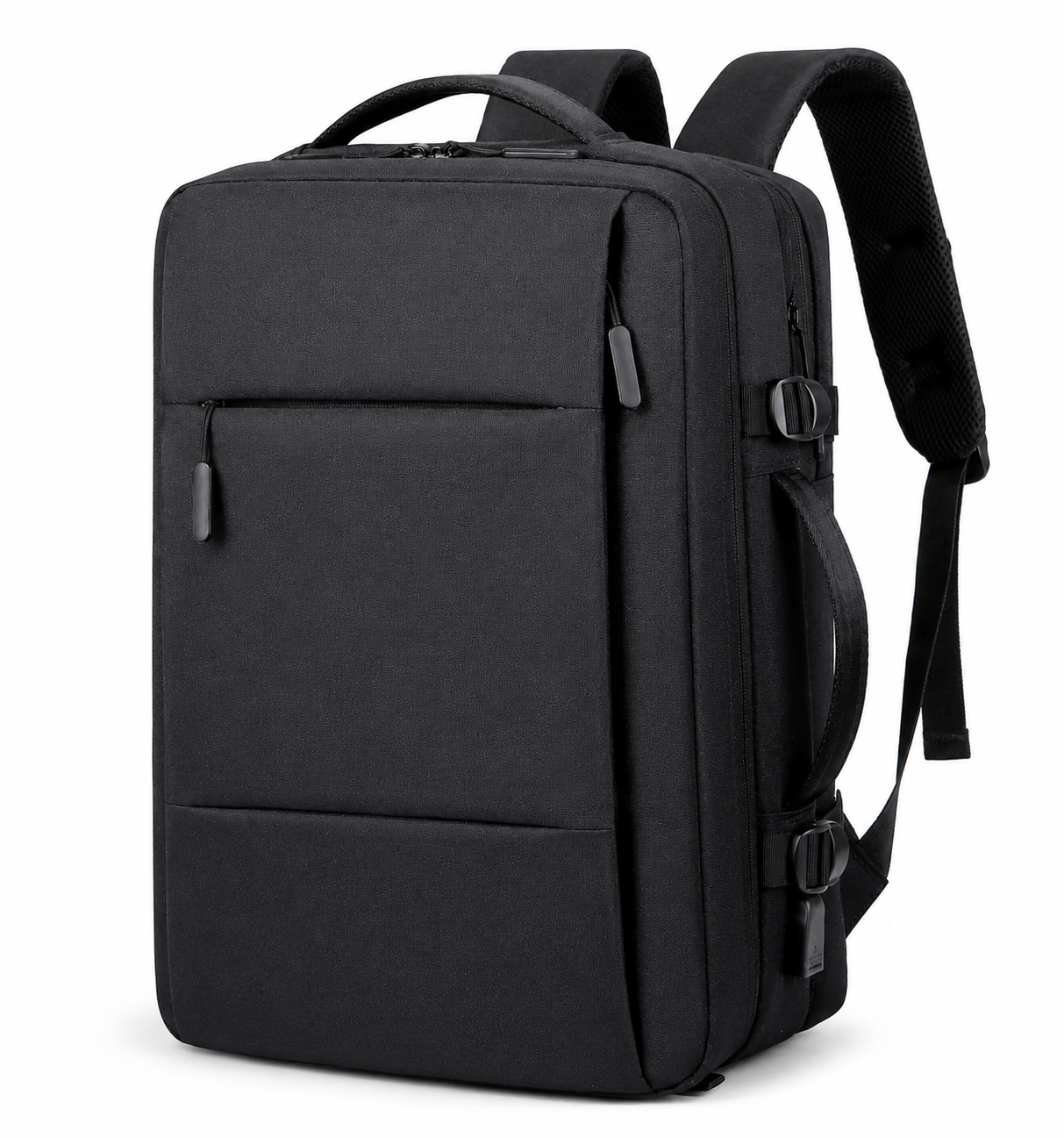 Premium Laptop Backpack Waterproof Expandable Business Travel Bag USB Charging Large Capacity 13 to 17 Inch Laptop Compatible Pack Everyday Carry