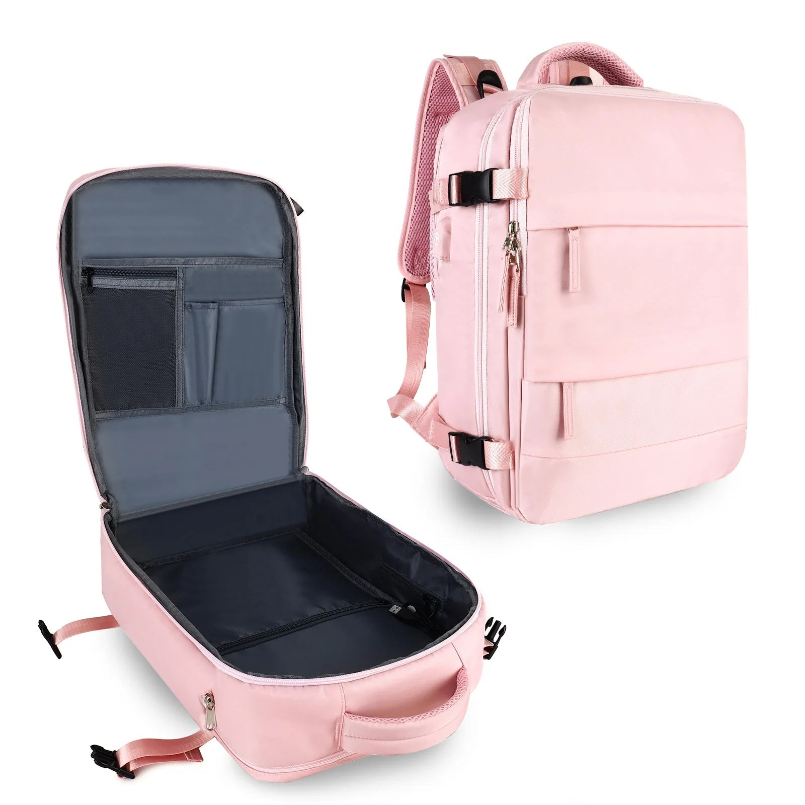 Premium Laptop Backpack Waterproof Expandable USB Charging Business Travel Bag Large Capacity 13 To 17 Inch Laptop Compatible