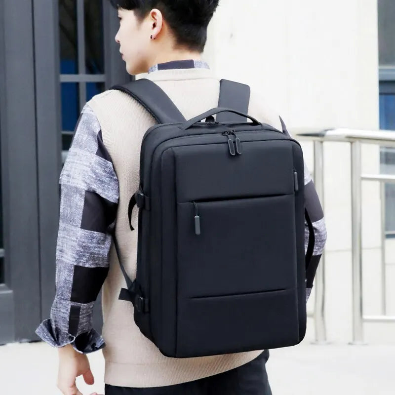 Premium Laptop Backpack Waterproof Expandable USB Charging Business Travel Bag Large Capacity 13 To 17 Inch Laptop Compatible
