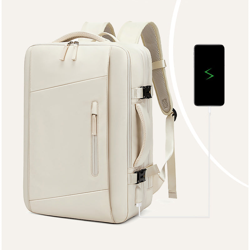 Premium Laptop Backpack Waterproof Expandable USB Charging Business Travel Bag Large Capacity 13 To 17 Inch Laptop Compatible