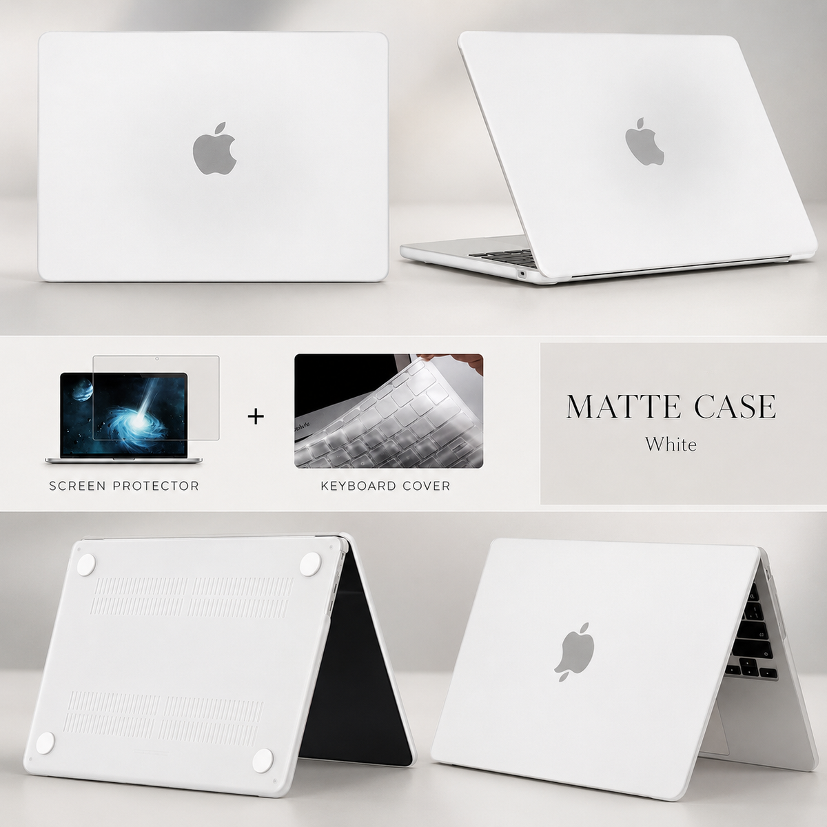 Premium Laptop Case Hard Shell Protective Cover Ultra Thin Scratch Resistant Lightweight Sleeve MacBook Compatible Portable Everyday Protection