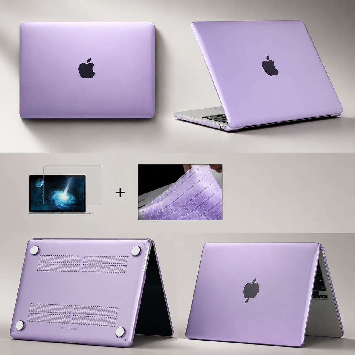Premium Laptop Case Hard Shell Protective Cover Ultra Thin Scratch Resistant Lightweight Sleeve MacBook Compatible Portable Everyday Protection