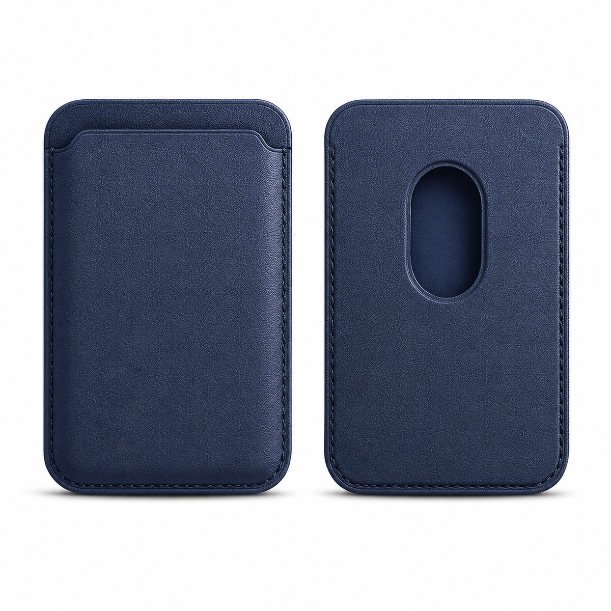 Premium MagSafe Wallet Magnetic Card Holder Detachable Leather Phone Wallet Slim Card Case Secure Card Storage Pocket Friendly Accessory Design