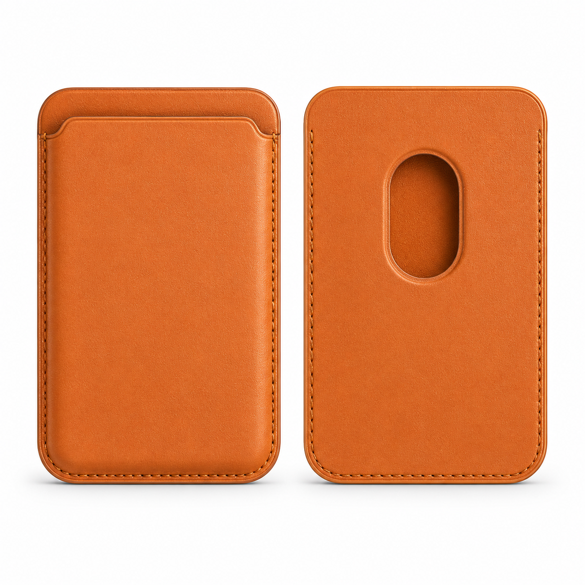 Premium MagSafe Wallet Magnetic Card Holder Detachable Leather Phone Wallet Slim Card Case Secure Card Storage Pocket Friendly Accessory Design
