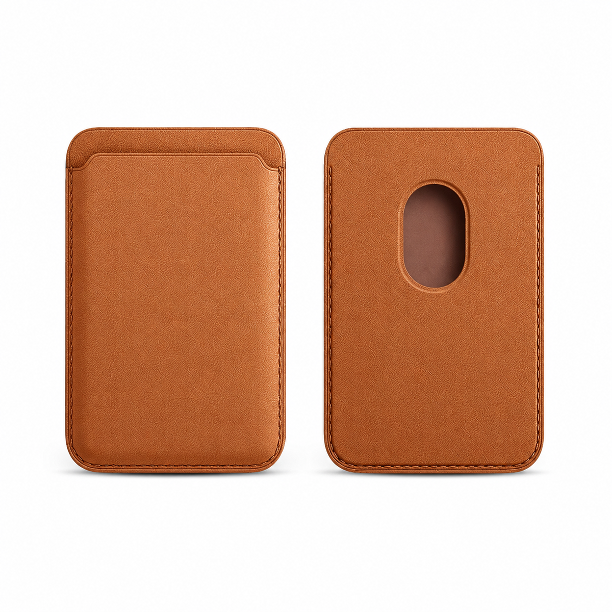 Premium MagSafe Wallet Magnetic Card Holder Detachable Leather Phone Wallet Slim Card Case Secure Card Storage Pocket Friendly Accessory Design