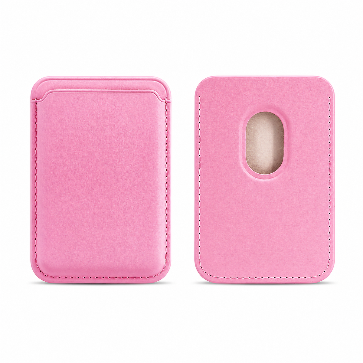 Premium MagSafe Wallet Magnetic Card Holder Detachable Leather Phone Wallet Slim Card Case Secure Card Storage Pocket Friendly Accessory Design