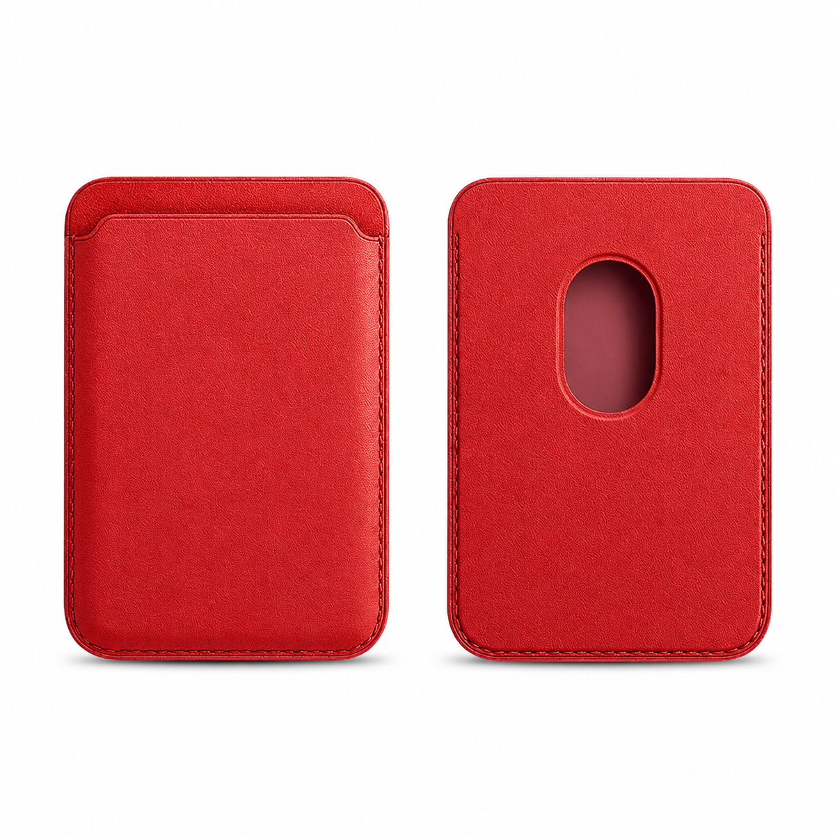 Premium MagSafe Wallet Magnetic Card Holder Detachable Leather Phone Wallet Slim Card Case Secure Card Storage Pocket Friendly Accessory Design