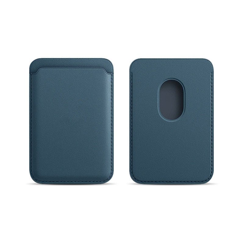 Premium MagSafe Wallet Magnetic Card Holder Slim Leather Phone Wallet Detachable Secure Card Storage Case
