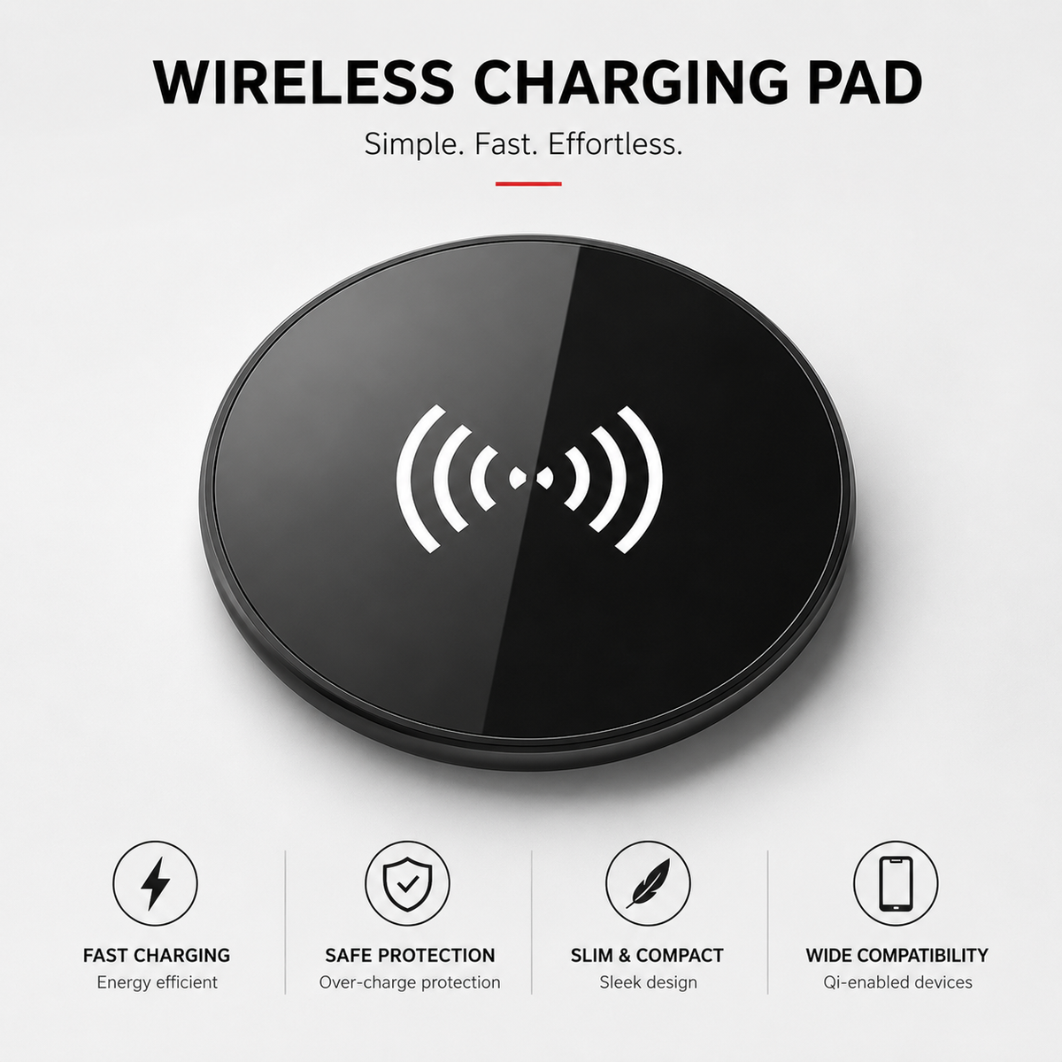 Premium Magnetic Wireless Charger Stand MagSafe Compatible 30W Fast Charging USB-C PD Charging Dock Magnetic Phone Stand Holder Desk Desktop Organizer