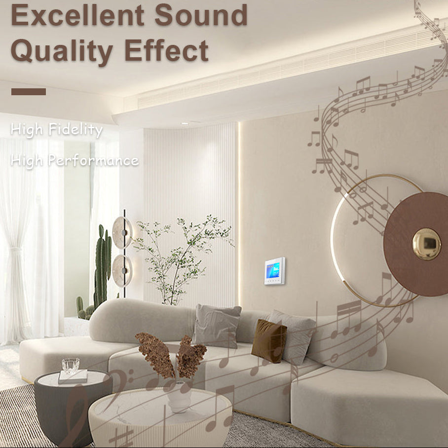 Premium Mini Bluetooth Speaker Amplifier HD Display Stereo Sound System FM AUX Wireless Audio Center