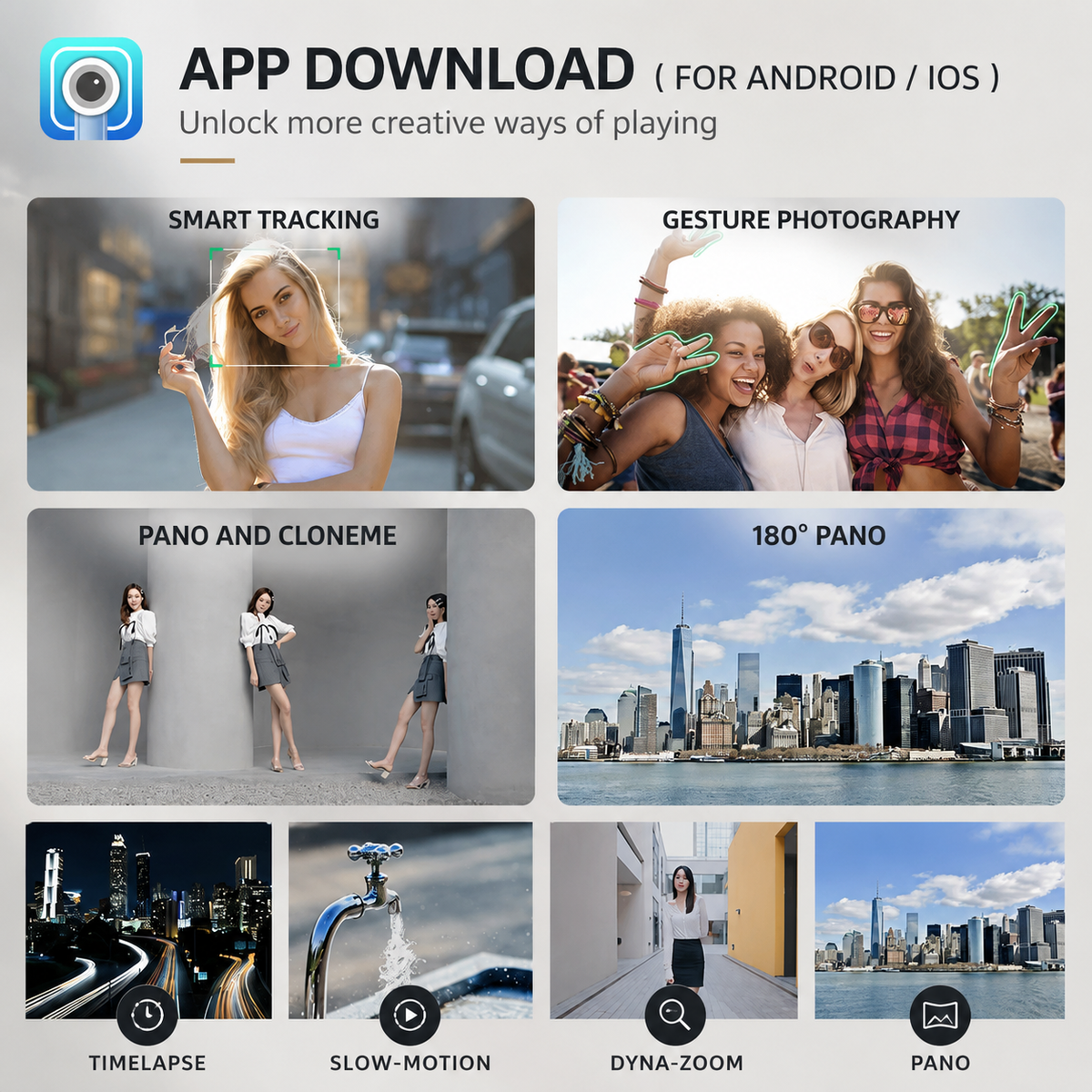 Premium Phone Gimbal Stabilizer Selfie Stick Tripod Bluetooth Remote 360 Rotation Video Photography Stand Foldable Adjustable Mount Portable Creator