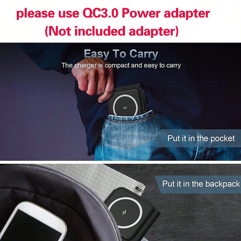 Premium Phone Holder Magnetic Grip Stand MagSafe Compatible Bluetooth Remote Smartphone Mount Video Photography Support