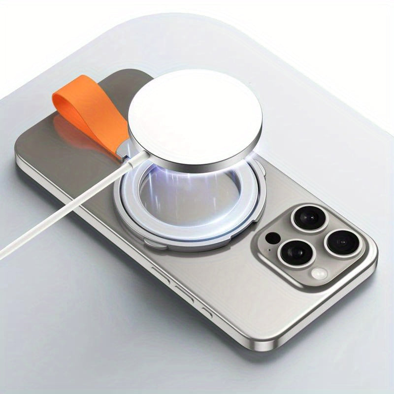 Premium Phone Ring Holder MagSafe Compatible Magnetic Grip Stand Detachable Strap Smartphone Holder