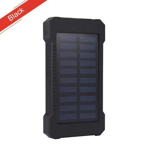 Premium Power Bank 20000mAh Solar Charger Fast Charging Portable Battery Pack LED Flashlight Outdoor Travel Charger