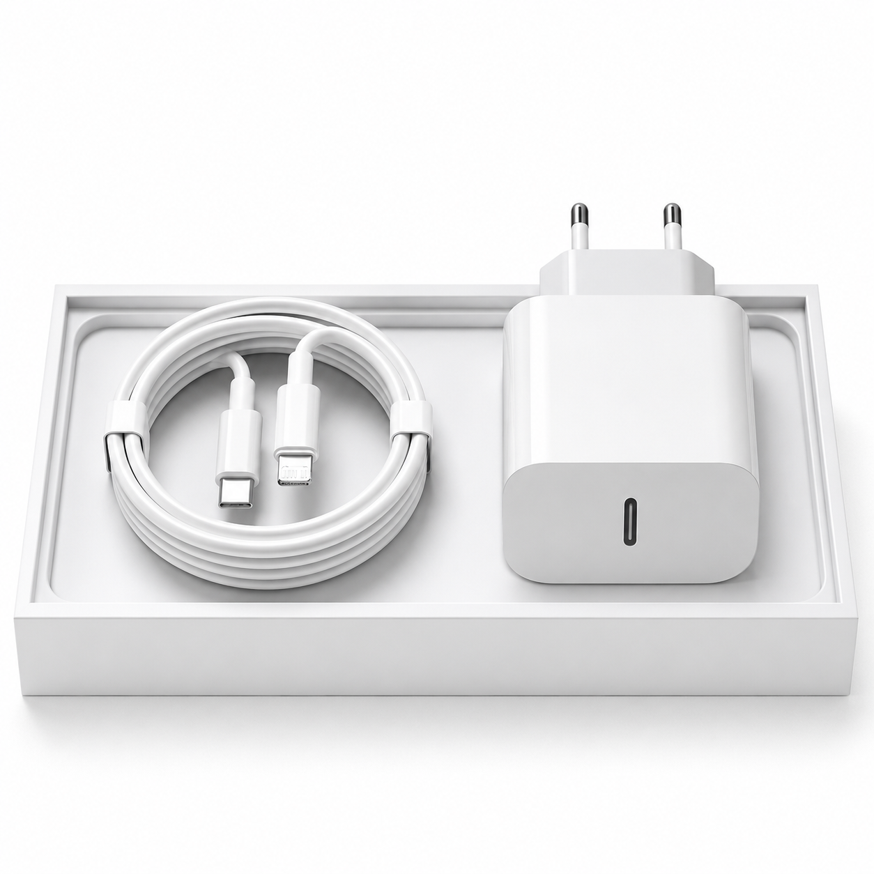 Premium USB-C Charger 20W Power Delivery Fast Charging Adapter Compact Wall Charger Portable Power Adapter Stable Output Charging Hub Everyday Use