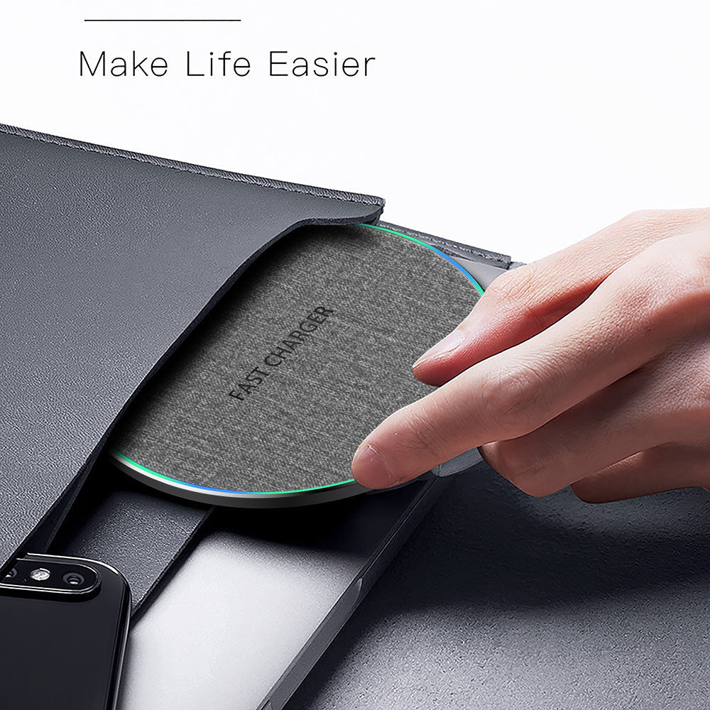 Premium Wireless Charger 30W Fast Charging Pad MagSafe Compatible USB-C Qi Wireless Charging Slim Dock