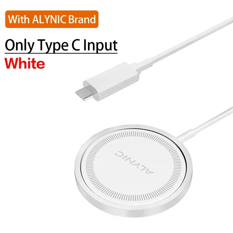 Premium Wireless Charger Magnetic Charging Stand MagSafe Compatible 30W Fast Charging USB-C PD Dock
