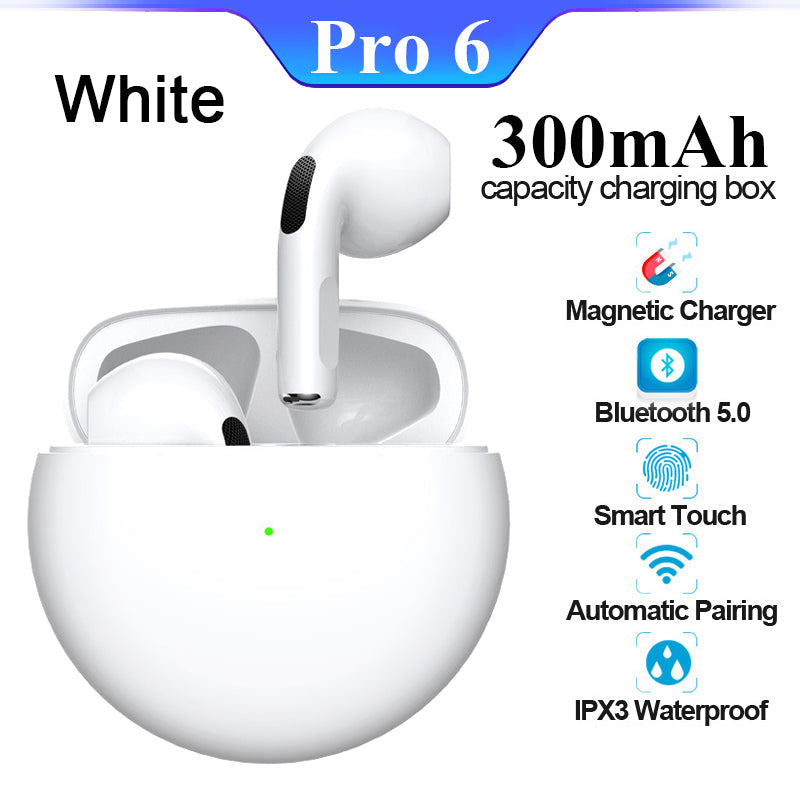 Premium Wireless Earbuds Bluetooth Compatible Touch Control Stereo Sound Mini In-Ear Sport Headset