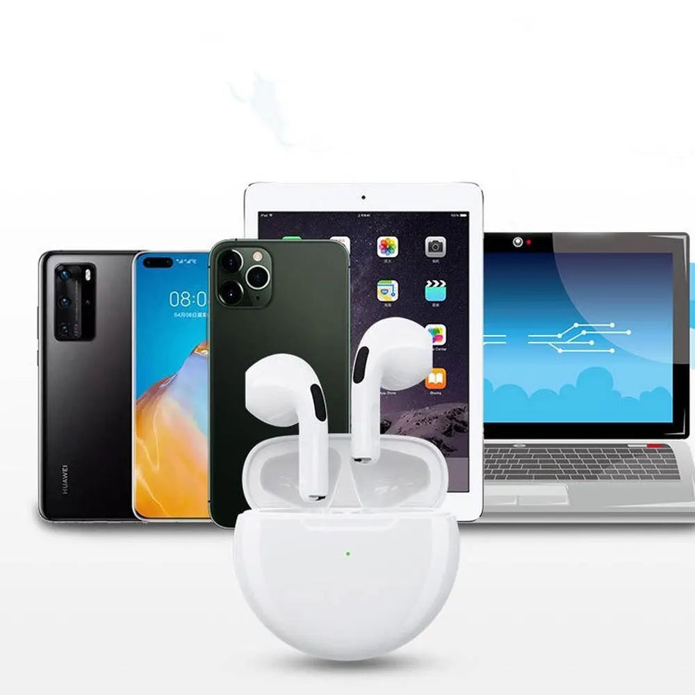 Premium Wireless Earbuds Bluetooth Compatible Touch Control Stereo Sound Mini In-Ear Sport Headset