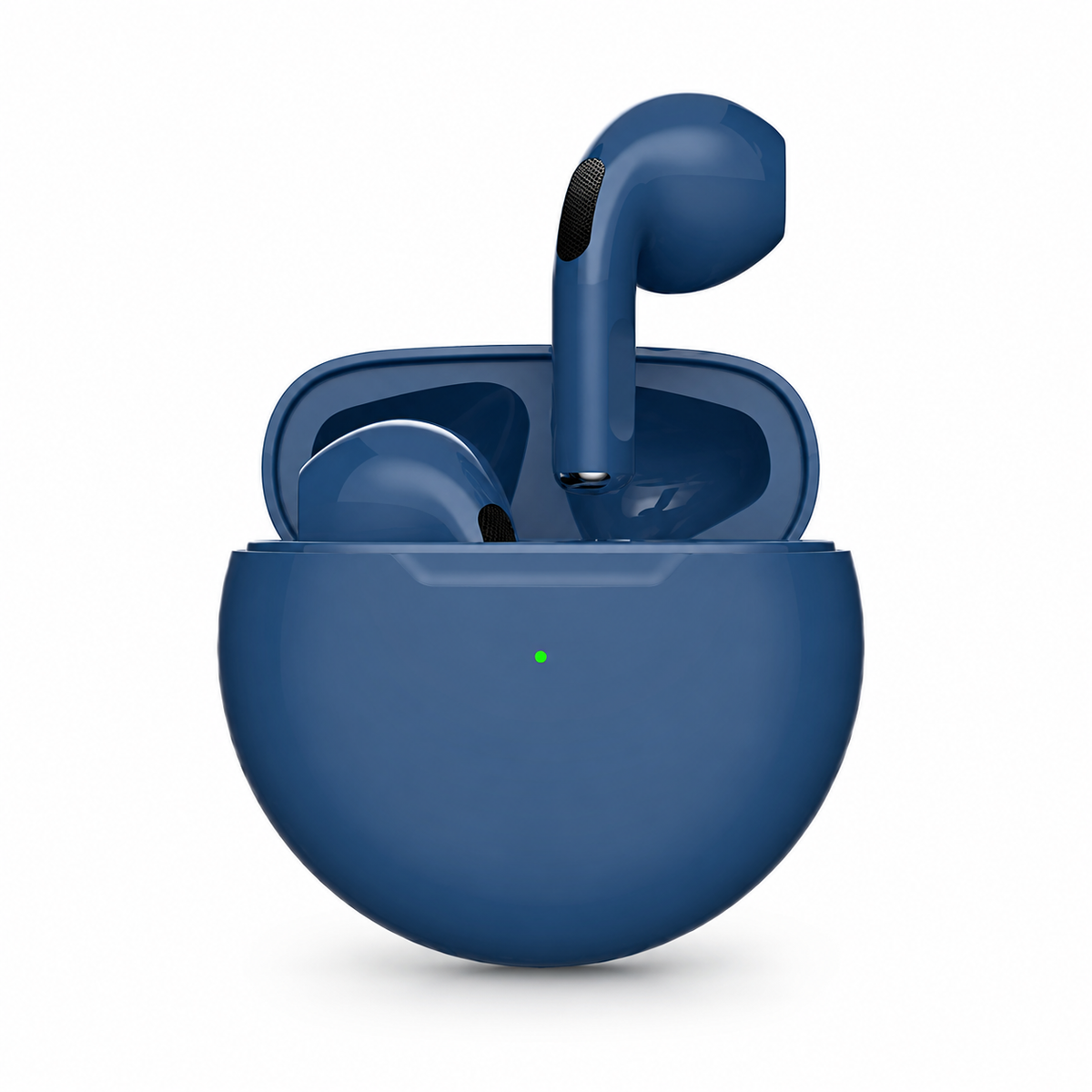 Premium Wireless Earbuds Bluetooth Compatible Touch Control Stereo Sound Mini In-Ear Sport Headset Noise Reduction Charging Case Rechargeable Portable