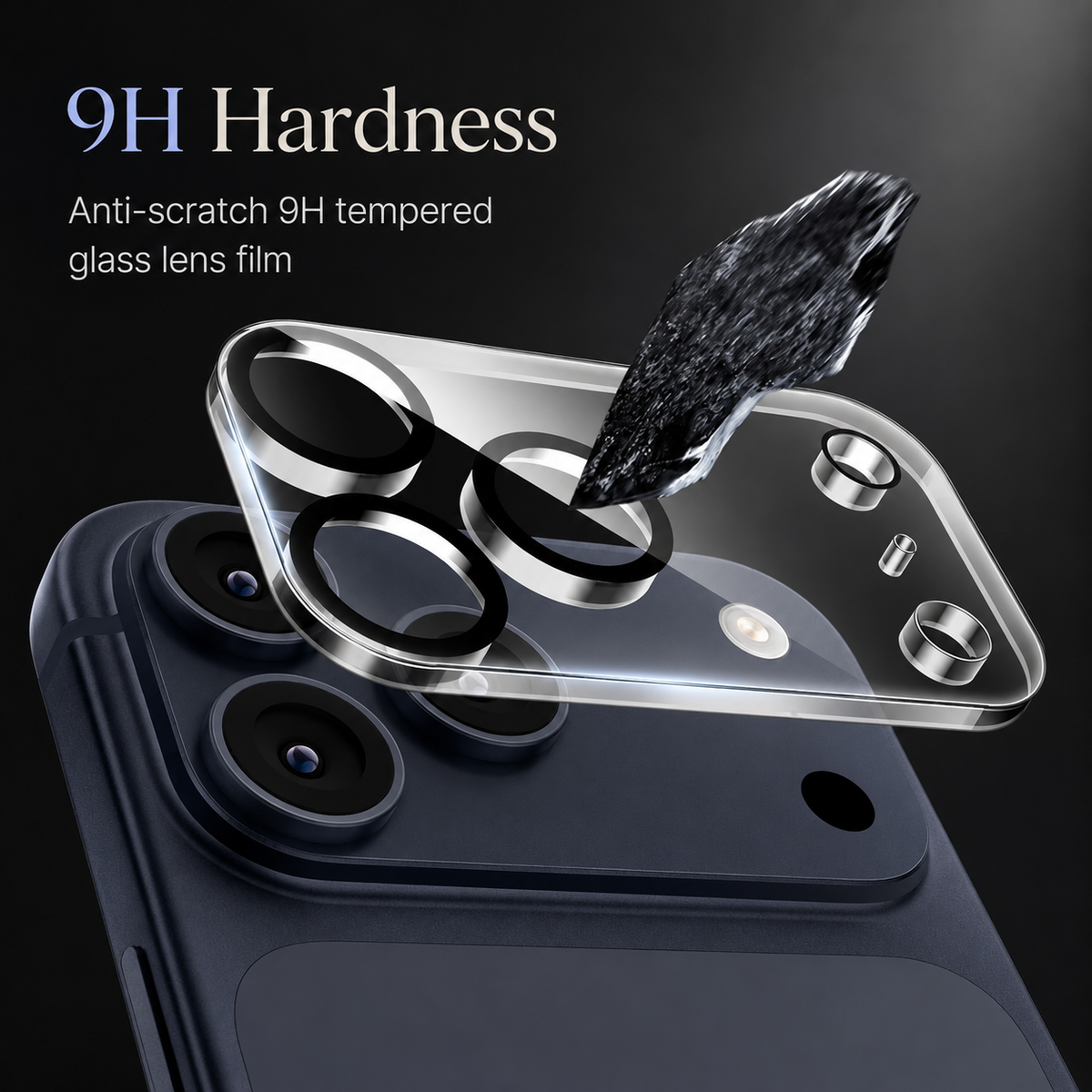 Premium iPhone Camera Lens Protector 9H Glass Guard Ultra Clear Camera Cover Scratch Resistant Lens Shield Dust Protection Precision Fit Slim Design
