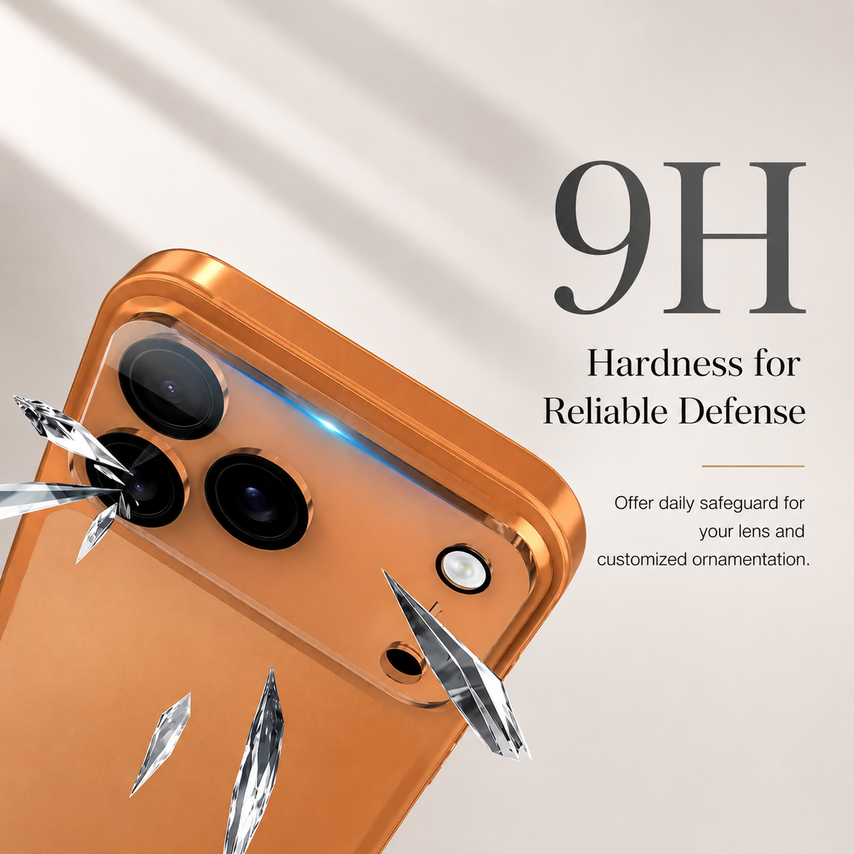 Premium iPhone Camera Lens Protector 9H Glass Guard Ultra Clear Camera Cover Scratch Resistant Lens Shield Dust Protection Precision Fit Slim Design