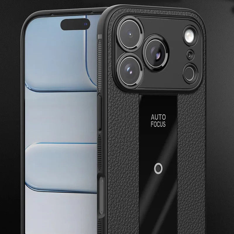 Premium iPhone Case Frosted PU Leather MagSafe Cover Shockproof Non Slip Anti Scratch Full Coverage Case
