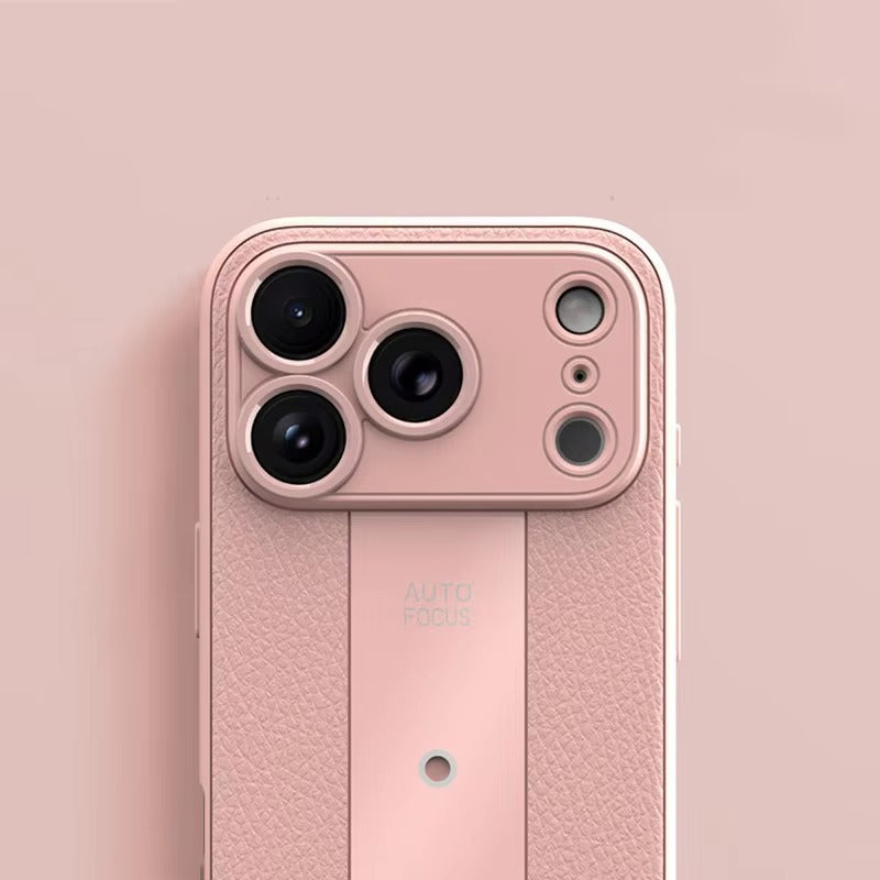 Premium iPhone Case Frosted PU Leather MagSafe Cover Shockproof Non Slip Anti Scratch Full Coverage Case