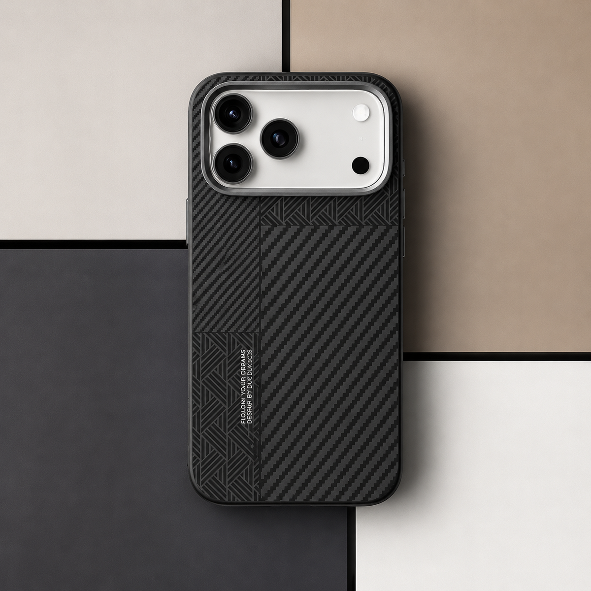 Premium iPhone Case Invisible Magnetic Cover Dual Layer Shockproof Matte Frosted Ultra Slim Full Coverage Camera Protection Anti Fingerprint Design