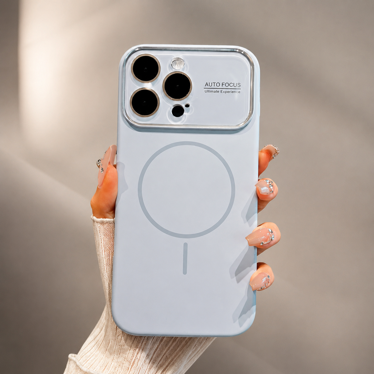 Premium iPhone Case Liquid Silicone MagSafe Cover Acrylic Camera Lens Protection Shockproof Soft Touch Anti Dust Slim Full Coverage Protective Design