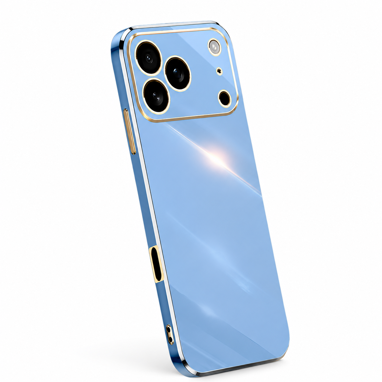 Premium iPhone Case Liquid Silicone Plating Shockproof Bumper Cover Anti Fingerprint Anti Scratch Slim Half Wrapped Protective Full Coverage Design