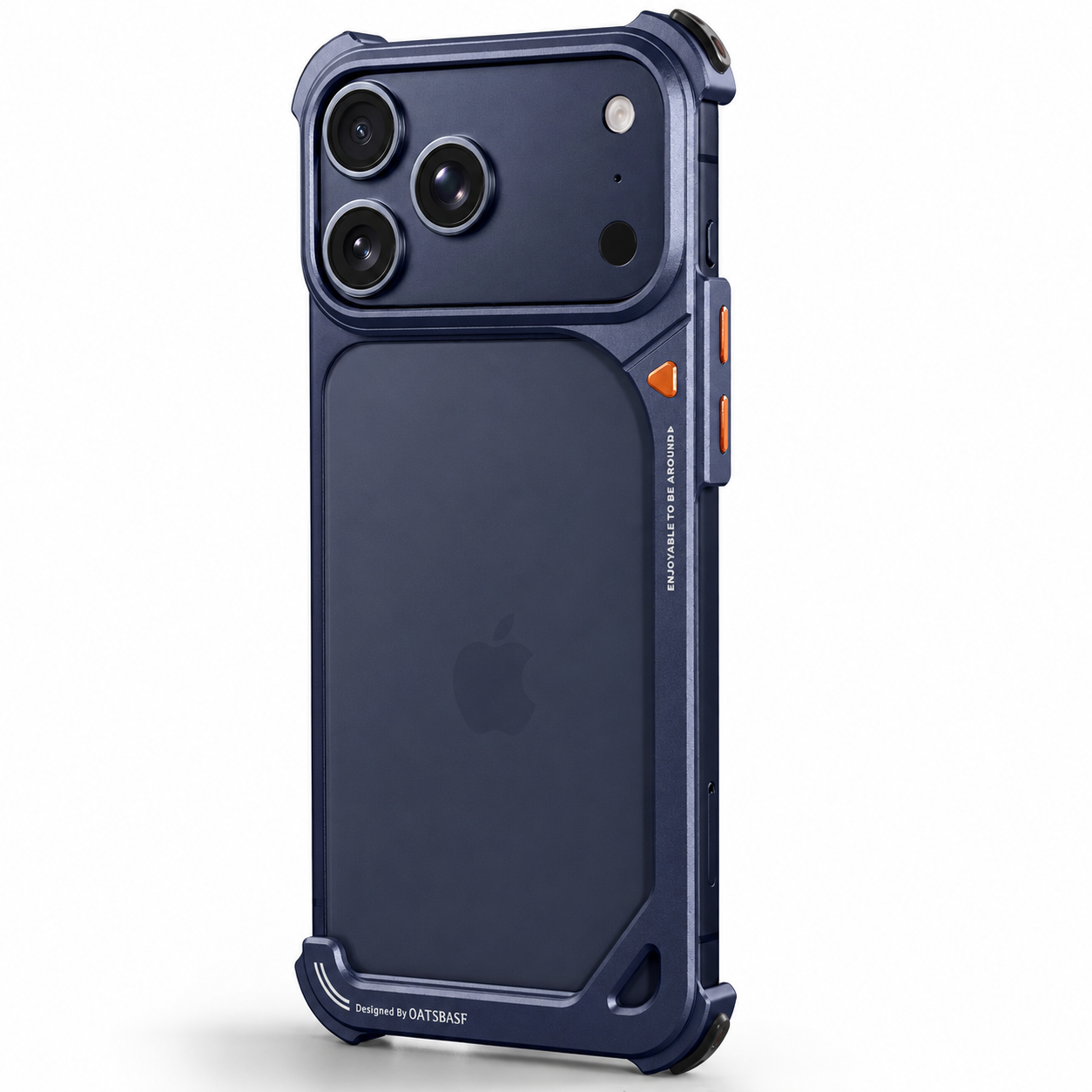 Premium iPhone Case MagSafe Compatible Aluminum Frame Bumper Protective Cover Metal Camera Lens Protection Shockproof Lightweight Non Slip Open Back Design