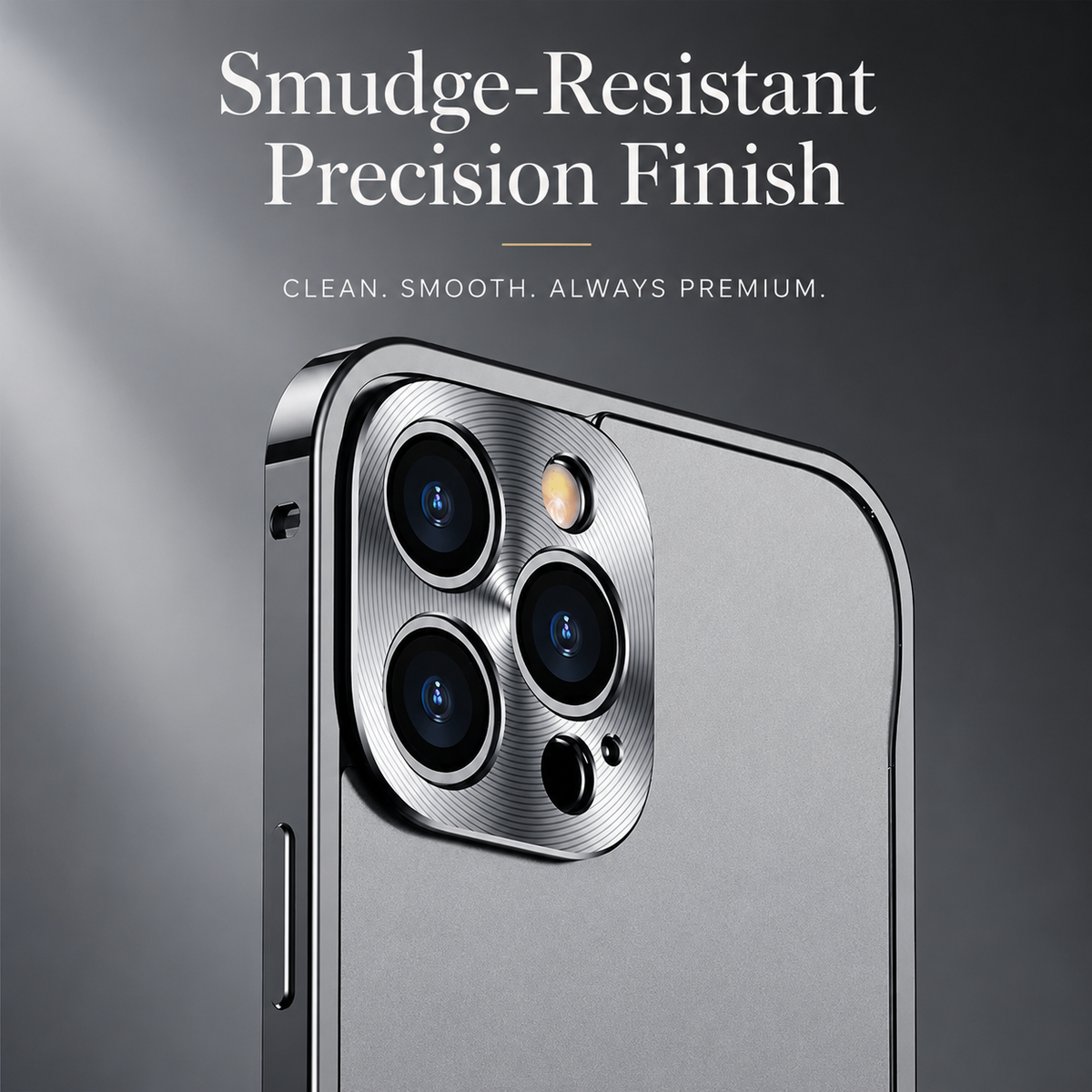 Premium iPhone Case MagSafe Compatible Aluminum Frame Cover Magnetic Edge Protection Camera Lens Guard Shockproof Slim Metal Full Coverage Design