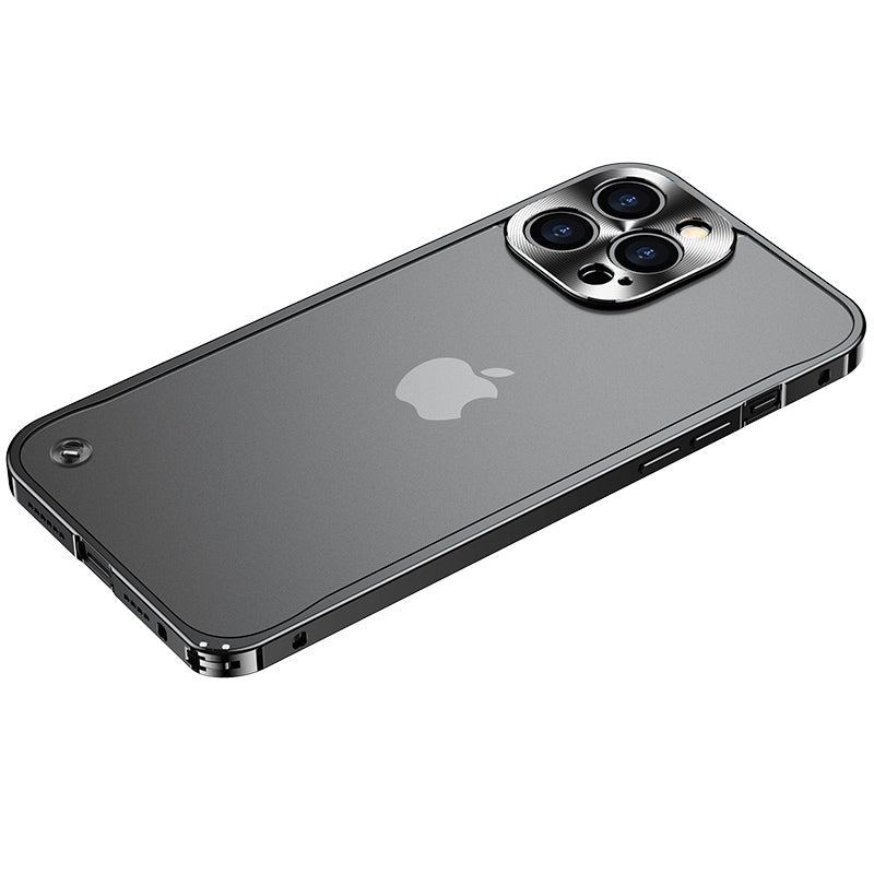 Premium iPhone Case MagSafe Compatible Aluminum Frame Magnetic Protective Cover Camera Lens Guard Shockproof Slim Metal Edge Full Protection Design