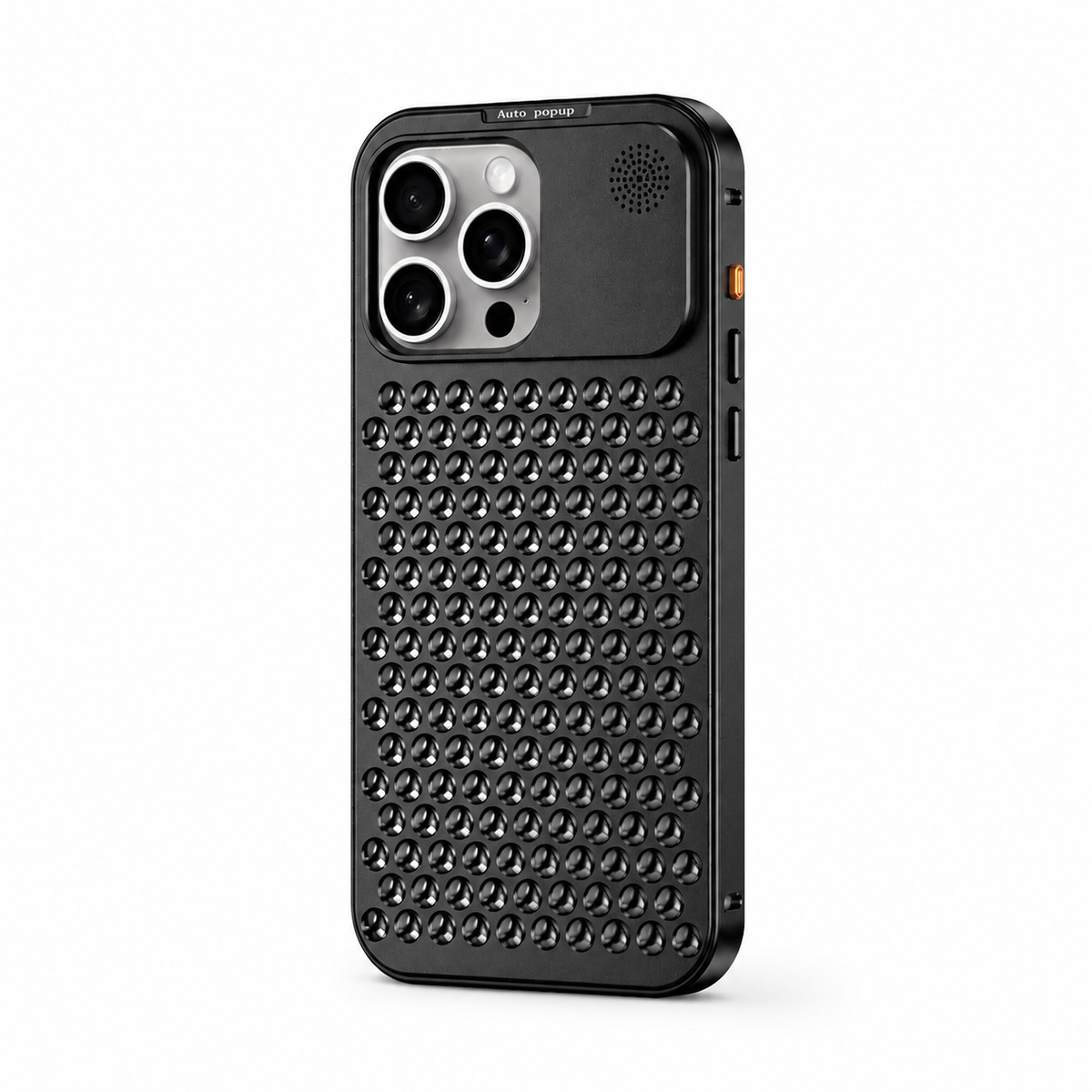 Premium iPhone Case MagSafe Compatible Aluminum Metal Frame Heat Dissipation Magnetic Cover Shockproof Protective Camera Lens Guard Slim Full Coverage